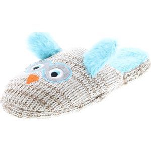 SC Home Collection SLL-3264/A Owl ToddlerG slippers 7/8 NEW